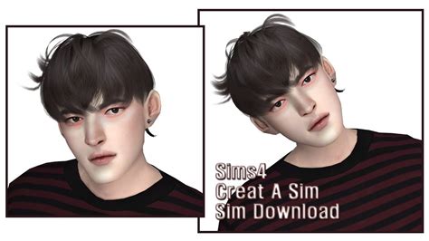 심즈4 잘생긴 동양 남심 배포남심만들기심배포심다운로드플레이the Sims 4 Create A Simts4sim