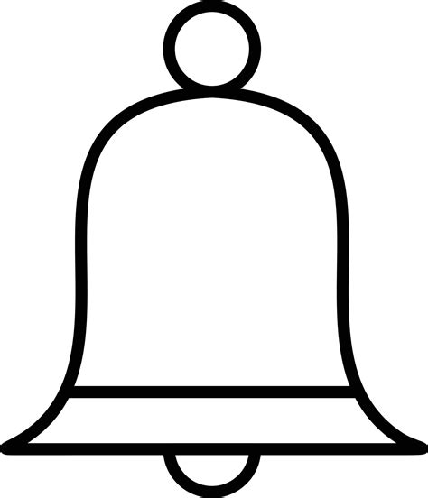 Bell Outline Icon 9241329 Vector Art At Vecteezy