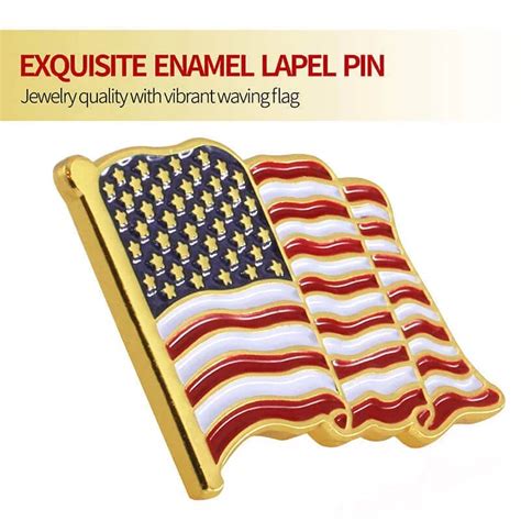 United States Flag Lapel Pins American Flag Emblem Anley Flags