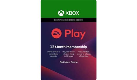 Buy Ea Play 12 Month Xbox Subscription Digital Download Xbox Game
