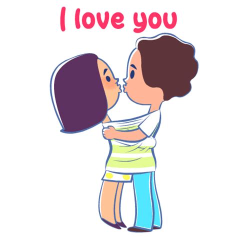Whatsapp Romantic Romantic Couple Love Stickers Screenkda