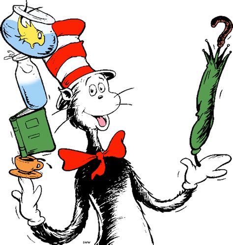 Download High Quality Cat In The Hat Clipart Artwork Transparent Png