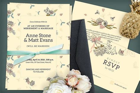 Sample Wedding Invitation Cards Templates