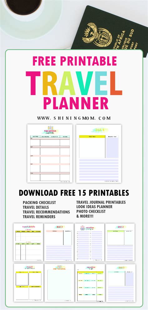 Vacation Planner Printable