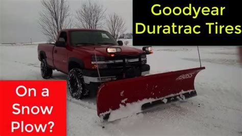 Goodyear Wrangler Duratrac Tires Review Plowing Snow Youtube