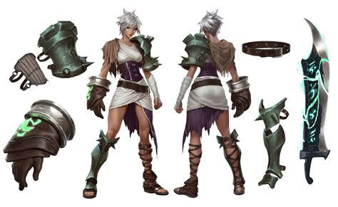 Riven Concept Art League Of Legends Concept Art Characters League Of Legends Characters