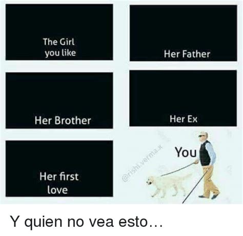 The Girl You Like Her Father Her Brother Her Ex You Her First Love Y Quien No Vea Estoandhellip