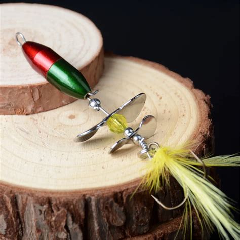 1pcs Metal Fishing Lure 10g7cm Spoon Lure Spinner Bait With Feather