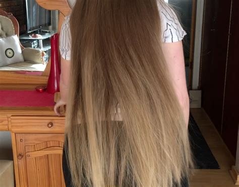 Video Perfect Blonde Tailbone Length Hair Realrapunzels