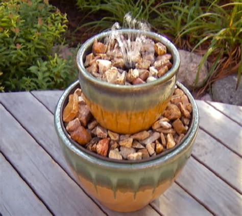 Water features are usually associated with outdoor gardens, adding a serene bubbling brook to lush natural areas. 14 DIY Container Water Fountain Ideas That Are Easy And ...