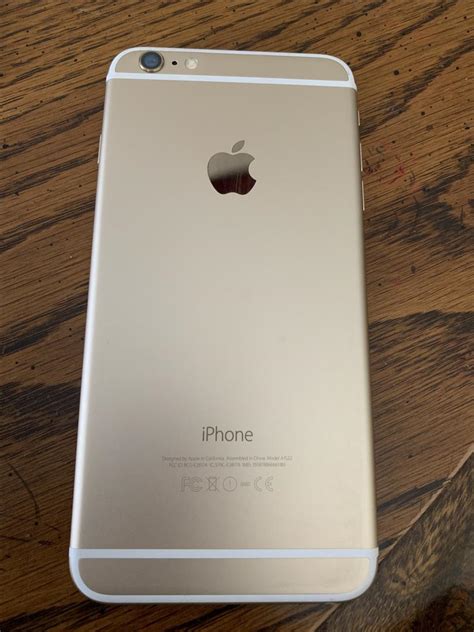 Apple Iphone Plus Verizon Gold Gb A Lruq Swappa