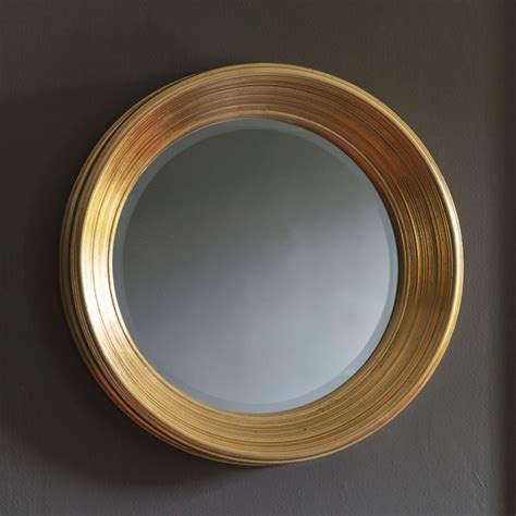 Gold Round Mirror Target F