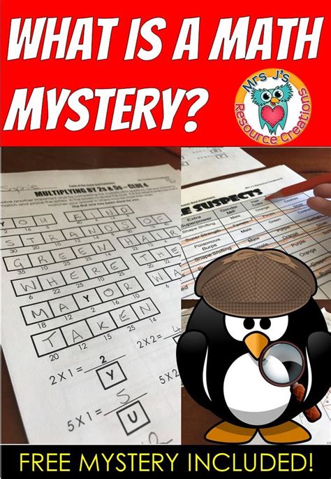 Math Mystery 4th Grade
