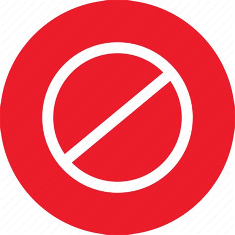 Do Not Cross Forbidden Not Allowed Unallowed Icon Download On