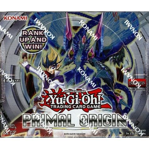 Yu Gi Oh Zexal Primal Origin 1st Edition Booster Box 24pack