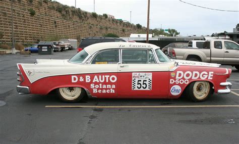 1956 Dodge Lancer Custom Royal D500 Race Cars Dodge Racing Car Images