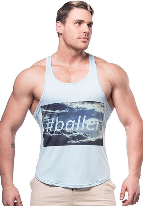 Jed North Bodybuilding Tank Top Gym Stringer Y Back Muscle Racerback At Amazon Men’s Clothing Store