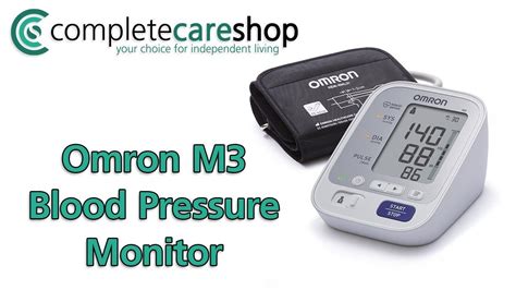 Omron M3 Blood Pressure Monitor Youtube