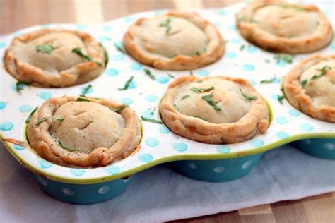While chicken pot pie is typically made with peas, onions, and. Muffin Tin Pot Pies | Recipe | Campbells soup recipes ...