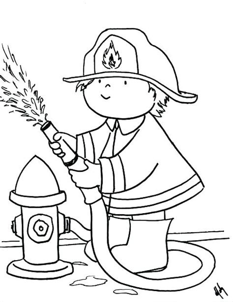 Emergencies at sea, accidents, fires, disasters at the barbecue, fireman sam and his crew are always. Printable Firefighter Coloring Pages at GetDrawings | Free ...