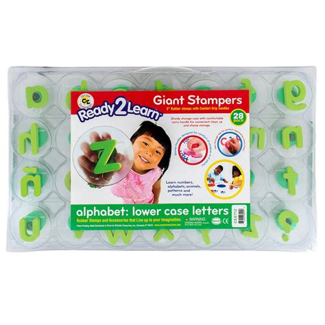 Buy Ready 2 Learn Giant Stampers Alphabet Lowercase Set Of 28