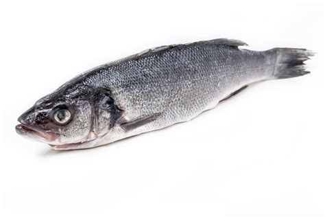 Whole Sea Bass Farmed Gutted Scaled Raw Deep Frozen Freshpack
