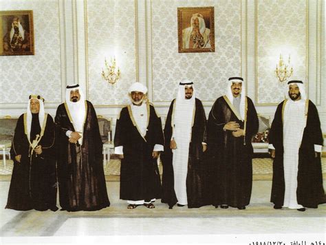صورة نادرة للقادة الخليجيون الستة المؤسسون لمجلس التعاون الخليجي صحيفة المناطق السعودية