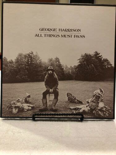 George Harrison The Beatles Lp Vinyl Record All Things Must Pass Box Set Sold In Westhampton
