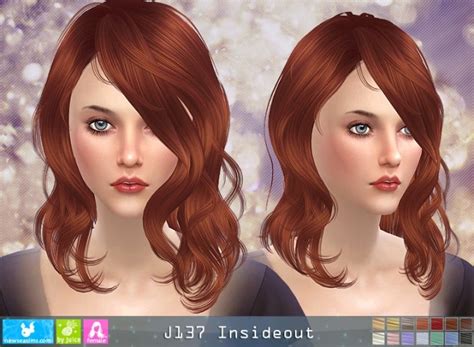 J137 Insideout Hair Pay At Newsea Sims 4 Sims 4 Updates