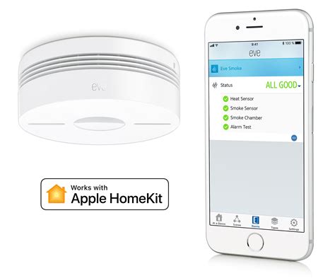 Eve Smoke Connected Smoke And Heat Detector With Apple Homekit