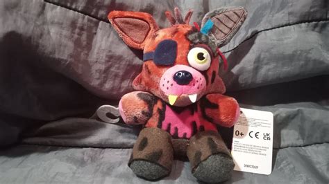Five Nights At Freddy S Funko Withered Foxy Plush Review Custom Youtube