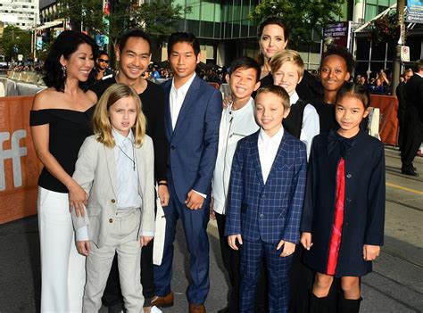 Angelina jolie and brad pitt enjoy a day at the zoo in australia with their six kids infphoto.com. Toronto Premiere No. 1 from Angelina Jolie and Brad Pitt's ...