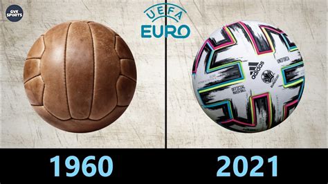Every Uefa Euro Official Match Ball Since 1960 Youtube