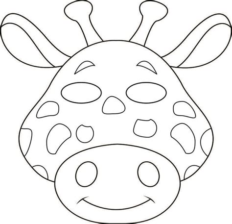 14 Animal Masks Templates Images Jungle Animal Mask Templates Jungle