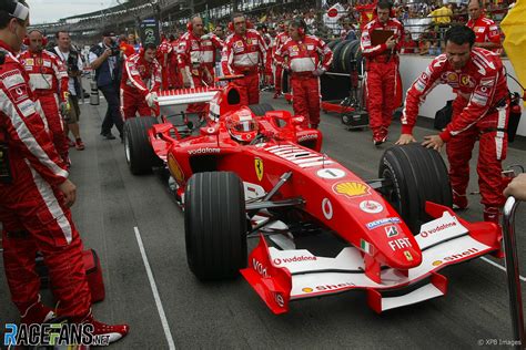Michael Schumacher Ferrari Indianapolis 2005 · Racefans