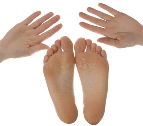 Hands And Feet Stock Photo Image Of Fresh Closeup Happy 13176050