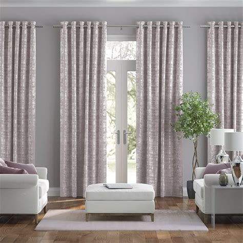 Dorchester velvet lilac curtains