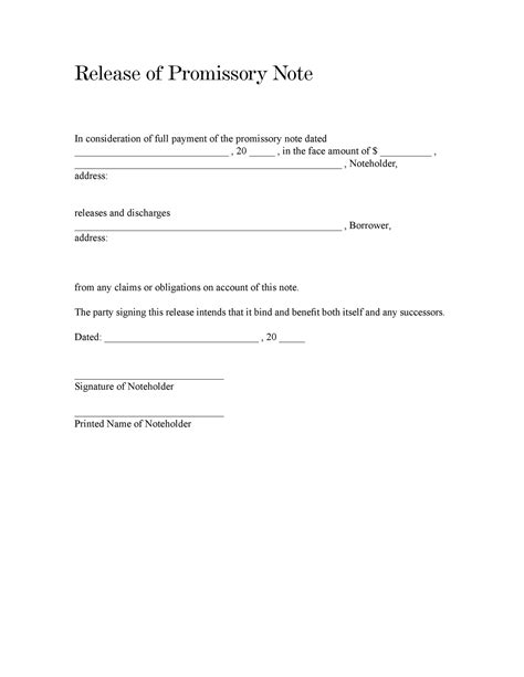 Free Promissory Note Templates Forms Word Pdf Templatelab