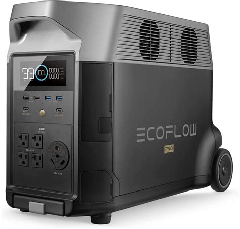 Ecoflow Delta Pro Portable Power Station 3600wh Capacitysolar