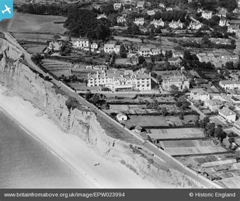 Epw England The Rosemullion Hotel Budleigh Salterton Britain From Above