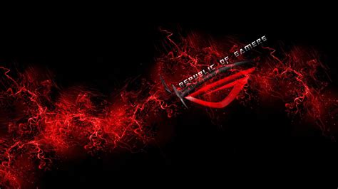 window, ASUS, Gamers, Video Games, PC Gaming, Black And Red Wallpapers HD / Desktop and Mobile ...