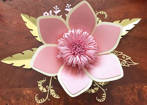 Free Free 228 Rose Cricut Flower Template Svg SVG PNG EPS DXF File