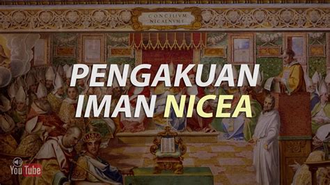 Look through examples of pengakuan iman nicea translation in sentences, listen to pronunciation and learn grammar. Pengakuan Iman Nicea-Konstantinopel (Nicene Creed) Kredo ...