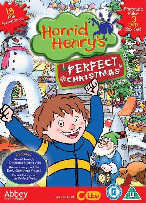 Horrid Henry Perfect Christmas Triple Dvd Box Set Reino Unido Amazon