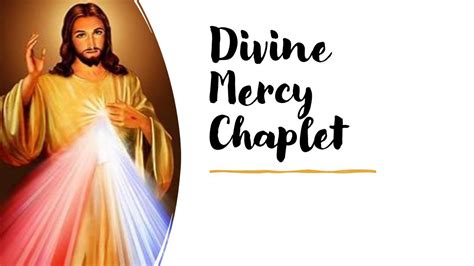 The chaplet of divine mercy. Chaplet of Divine Mercy - YouTube