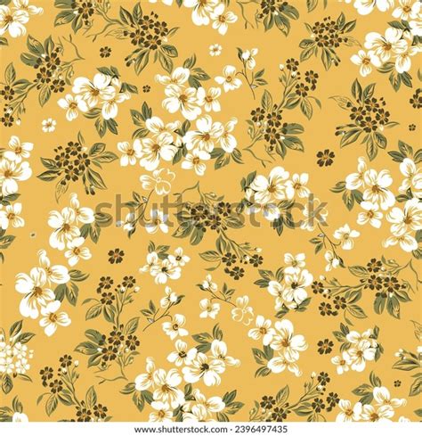 Floral Seamless Pattern Flower Stock Photos 4546937 Images