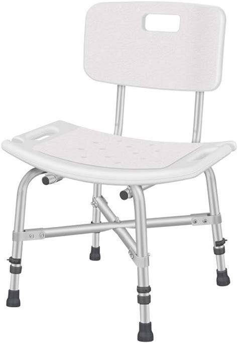 Jffffwi Shower Chair For Elderly With Arms And Back Shower