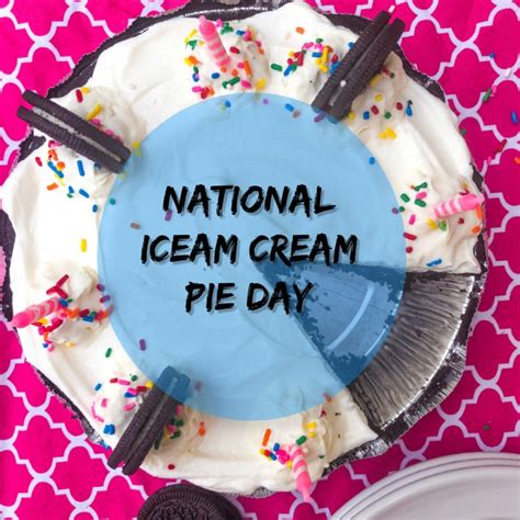 Copy Of National Ice Cream Pie Day Postermywall