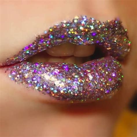Sparkling Lips Glitter Lips Lips Beauty Tutorials