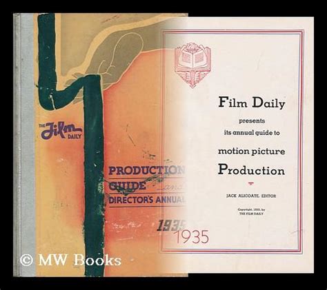 Film Daily Presents Its Annual Guide To Motion Picture Production 1935